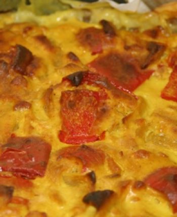 QUICHE POMODORI E GAMBERI TITLE