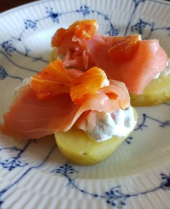 salmone e patate